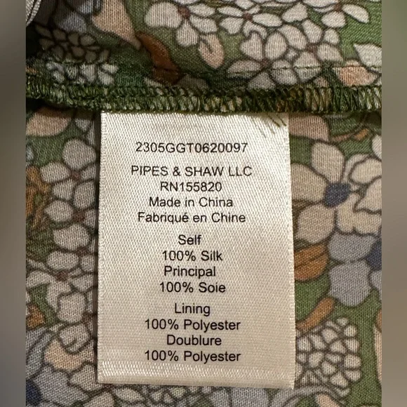 NEW $698 Veronica Beard AVENEL DRESS COLOR FOREST ARMY MULTI, 100% Silk - Picture 10 of 12